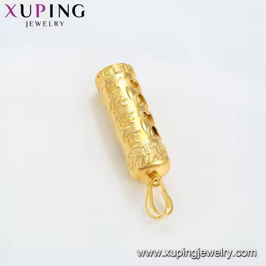 4K Gold Plated 2018 Fashion Heart Chinese Character Pendant